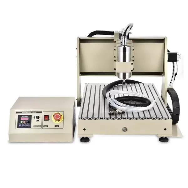 Fresadora CNC de 4 ejes, 6040, máquina de grabado USB, router Engraver, motor de husillo VFD de 1,5 kW + caja de control Fresadora CNC de 4 ejes, 6040, máquina de grabado USB, router Engraver, motor de husillo VFD de 1,5 kW + caja de control