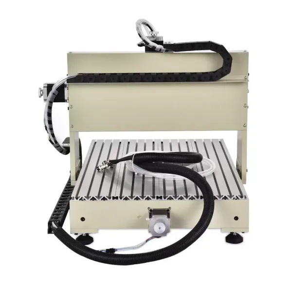 Fresadora CNC de 4 ejes, 6040, máquina de grabado USB, router Engraver, motor de husillo VFD de 1,5 kW + caja de control