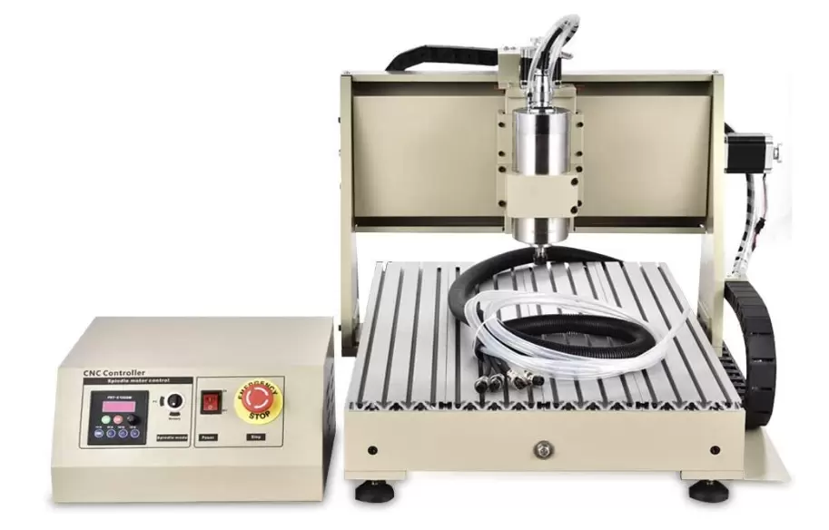 Fresadora - 6040 Fresadora USB 4 ejes 1500W Máquina de grabado Grabador de metal + controlador