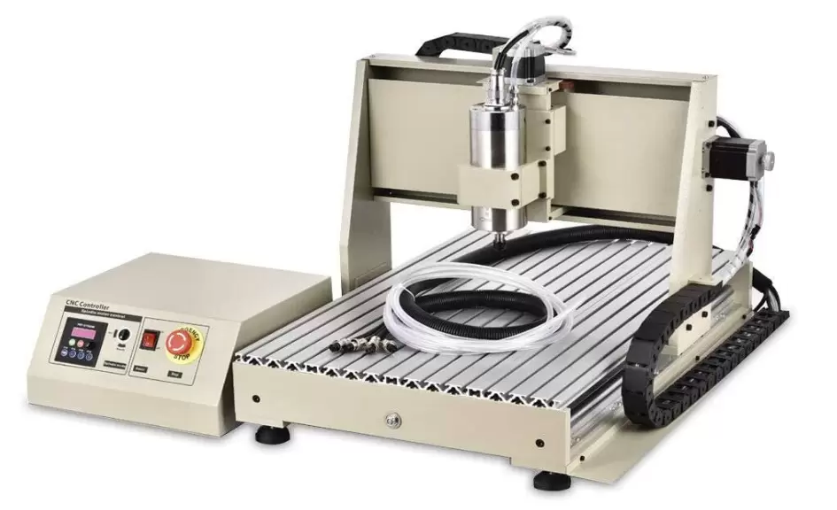 Fresadora - 6040 Fresadora USB 4 ejes 1500W Máquina de grabado Grabador de metal + controlador