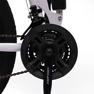 Bicicleta plegable de montaña de 26 pulgadas para mujeres y hombres - Freno de disco delantero y trasero - 21 velocidades de cambio para adultos Bicicleta plegable de montaña de 26 pulgadas para mujeres y hombres - Freno de disco delantero y trasero - 21 velocidades de cambio para adultos