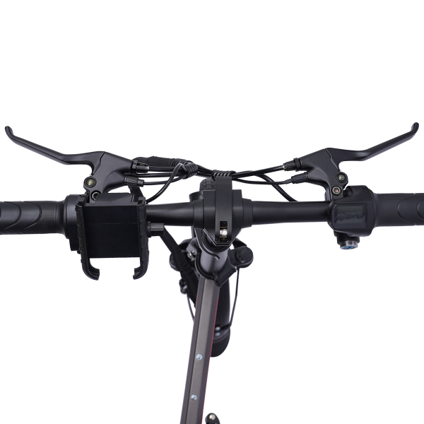 E-Bike plegable de 14 pulgadas con motor de 350 W 25 km/h y batería de litio extraíble E-Bike de ciudad Gris