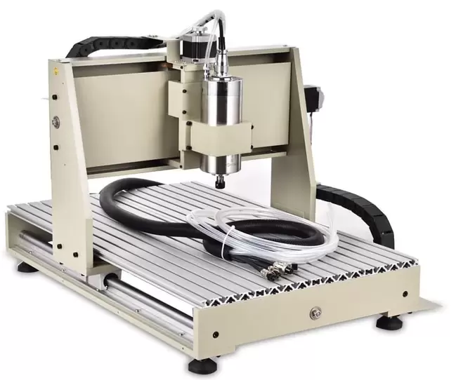 CNCEST Máquina de grabado de tres ejes，CNC 6040 Máquina de fresado de 1500 W con máquina de grabado de puerto paralelo de control remoto
