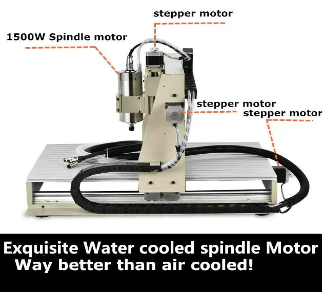 Fresadora CNC de 3 ejes, 6040, máquina de grabado USB, kit de grabado