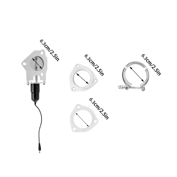 Válvula de escape eléctrica para coche, 2,5