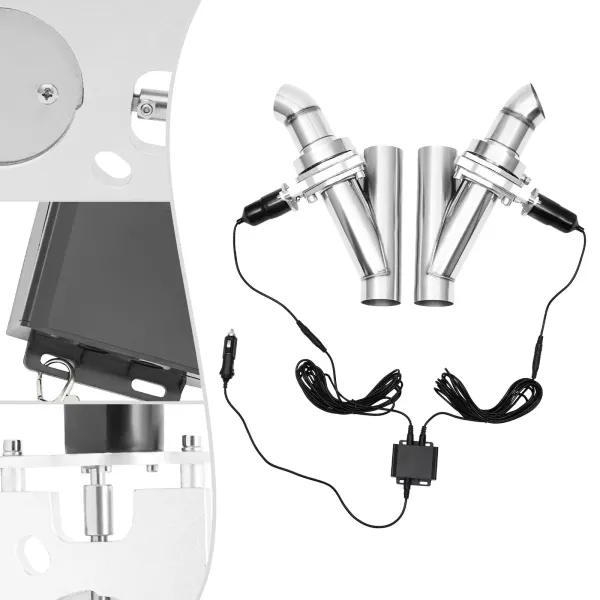 Válvula de escape eléctrica para coche, 2,5