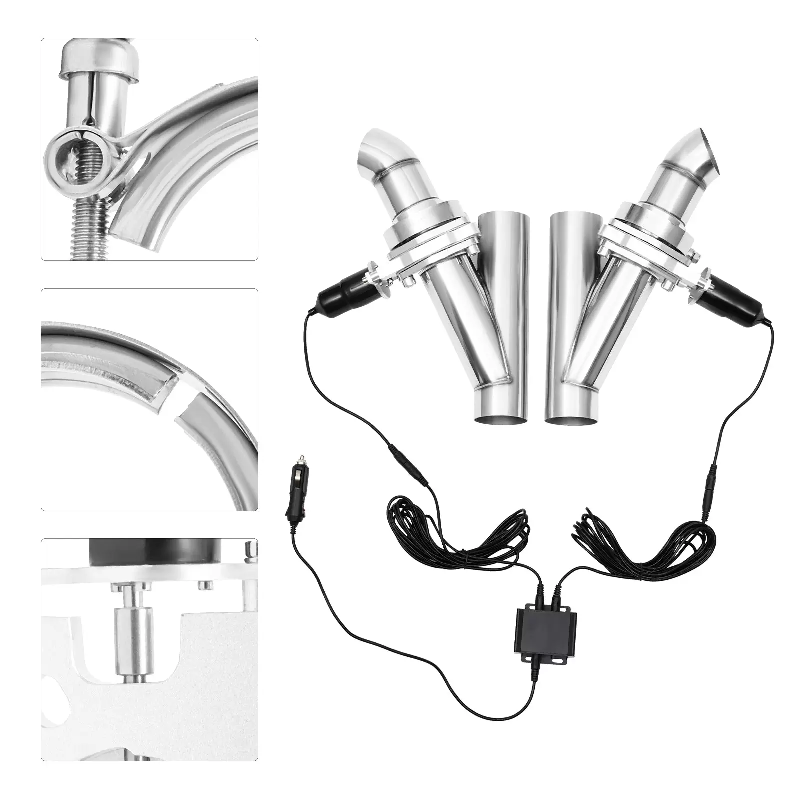 Válvula de escape eléctrica para coche, 2,5