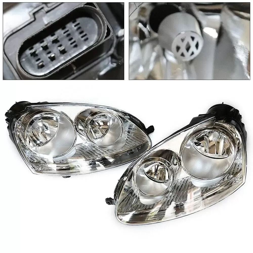 CNCEST Volkswagen Golf 5 V Jetta faros halógenos izquierdo + derecho