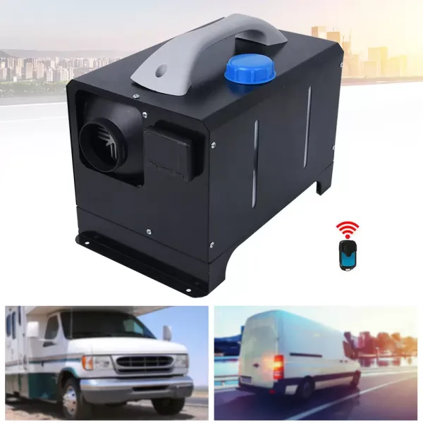 CNCEST Calefacción de aire diésel de 5 kW, 12 V, interruptor LCD, para camiones, autobuses, caravanas