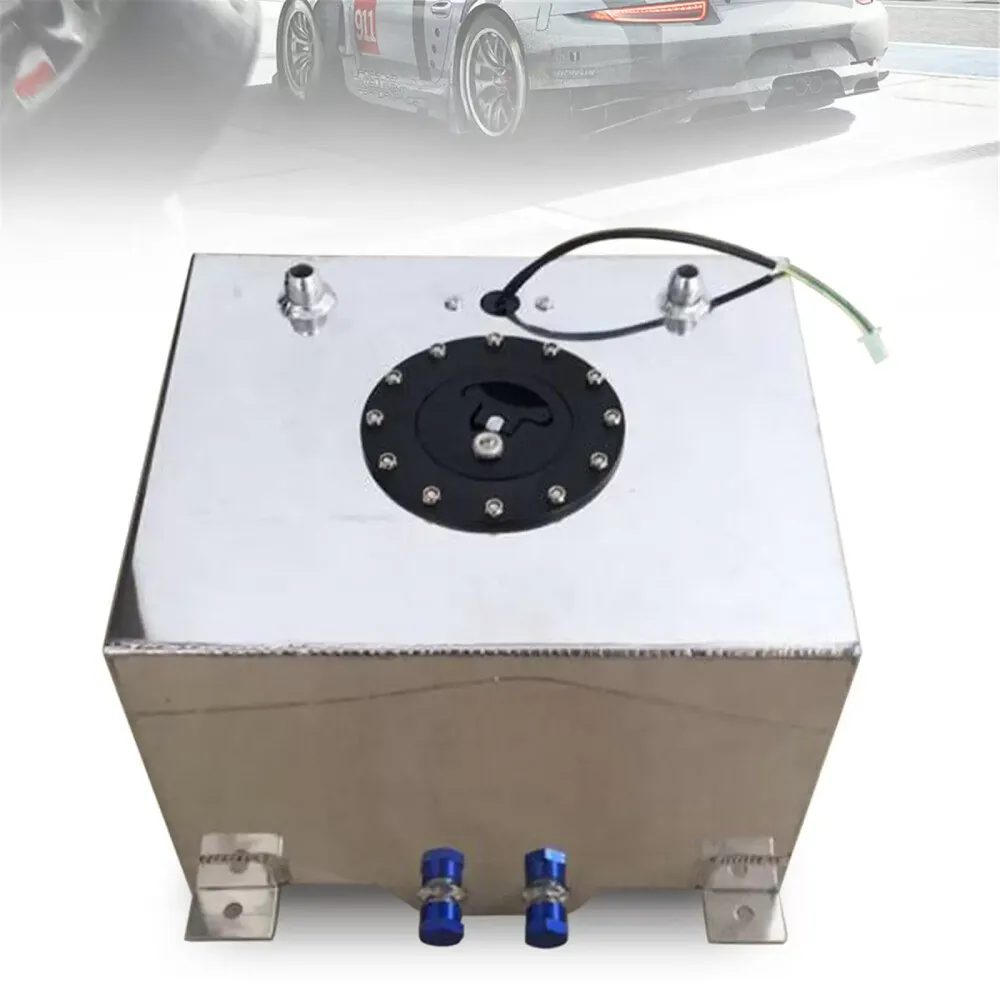 Tanque de combustible para carreras, 20 litros, universal, de aluminio, para deportes de motor