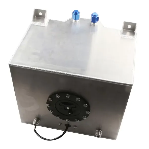 Tanque de combustible para carreras, 20 litros, universal, de aluminio, para deportes de motor
