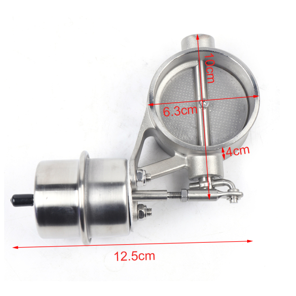 63MM 2.5" válvula de escape de control remoto del automóvil, tapa de escape de acero al vacío 63MM 2.5" válvula de escape de control remoto del automóvil, tapa de escape de acero al vacío