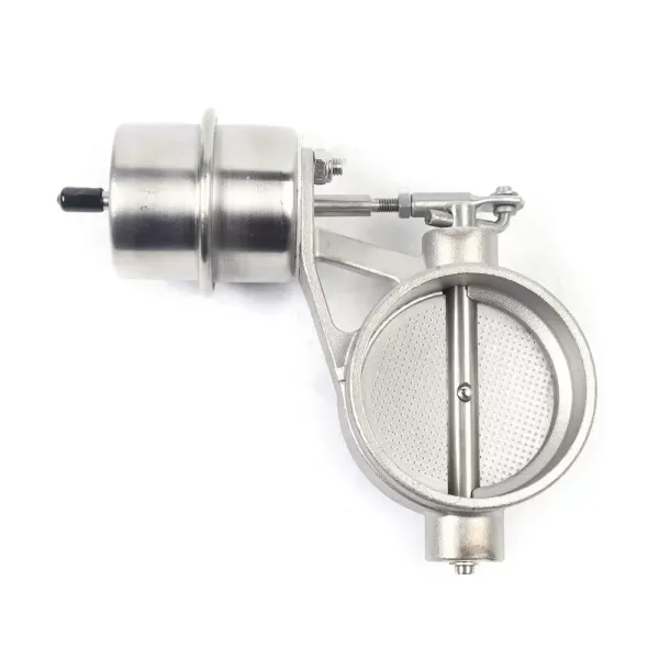 63MM 2.5" válvula de escape de control remoto del automóvil, tapa de escape de acero al vacío