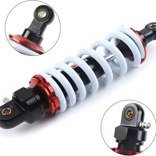 Amortiguador trasero, 290 mm, amortiguador de suspensión para moto, 1200 lb para Dirt Bike Amortiguador trasero, 290 mm, amortiguador de suspensión para moto, 1200 lb para Dirt Bike