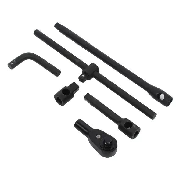 Juego de llaves de vaso, 26 unidades, 3/4", 21-65 mm, llaves de vaso profesionales para camiones y coches