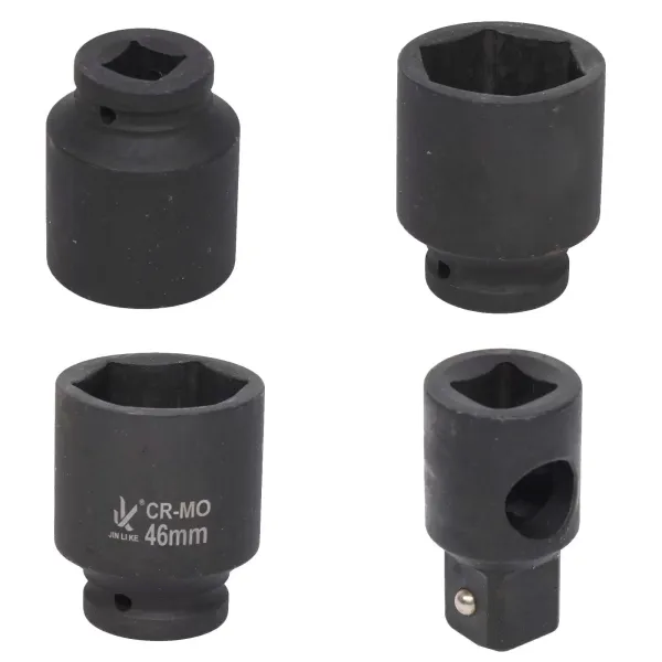 Juego de llaves de vaso, 26 unidades, 3/4", 21-65 mm, llaves de vaso profesionales para camiones y coches Juego de llaves de vaso, 26 unidades, 3/4", 21-65 mm, llaves de vaso profesionales para camiones y coches