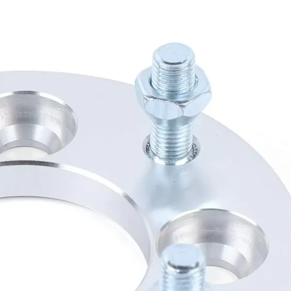 CNCEST 4 separadores de rueda, 15 mm de grosor, adaptador M12 x 1,5, 4 tornillos x 100 mm, convertidos en 4 tornillos x 114,3 mm. CNCEST 4 separadores de rueda, 15 mm de grosor, adaptador M12 x 1,5, 4 tornillos x 100 mm, convertidos en 4 tornillos x 114,3 mm.