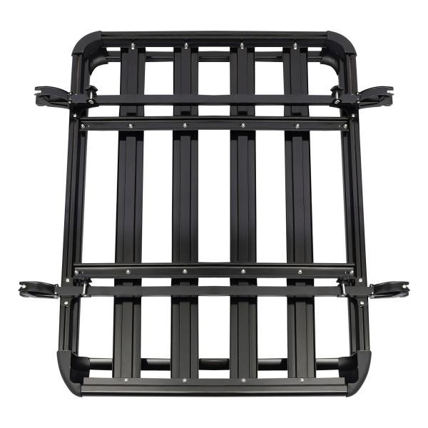 CNCEST Portaequipajes de aluminio para techo, cesta de carga, carga máxima de la barra transversal es de 68 kg, sin ruido al conducir CNCEST Portaequipajes de aluminio para techo, cesta de carga, carga máxima de la barra transversal es de 68 kg, sin ruido al conducir