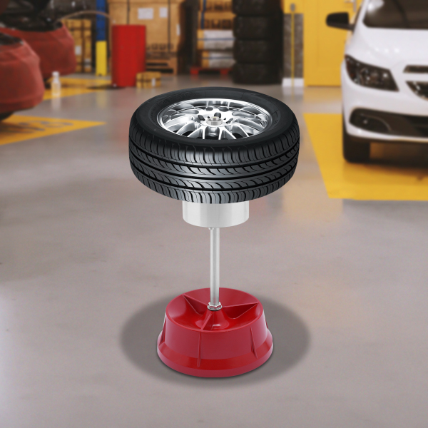 Máquina equilibradora de neumáticos portátil, máquina de equilibrio de bujes para coches y camiones, neumáticos de 1 a 4 pulgadas