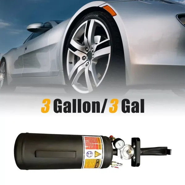 Inflador de neumáticos de 3 galones, inflador de neumáticos de coche, ayuda de llenado de cañón de aire para automóviles y camiones