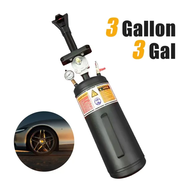 Inflador de neumáticos de 3 galones, inflador de neumáticos de coche, ayuda de llenado de cañón de aire para automóviles y camiones Inflador de neumáticos de 3 galones, inflador de neumáticos de coche, ayuda de llenado de cañón de aire para automóviles y camiones