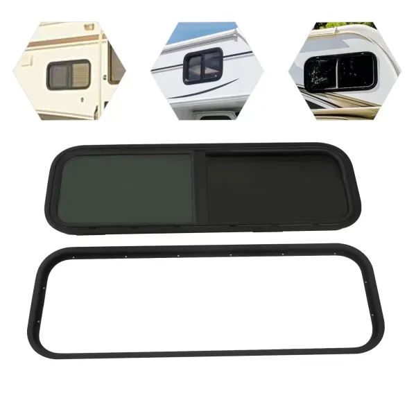 Ventanas laterales de Autocaravana, ventanas correderas de color de Autocaravana, ventanas de inquilino a prueba de insectos 900 x 300 mm Ventanas laterales de Autocaravana, ventanas correderas de color de Autocaravana, ventanas de inquilino a prueba de insectos 900 x 300 mm