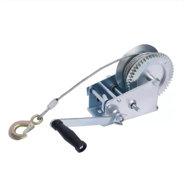 Cabrestante manual para remolques, camiones, coches, barcos, remolques, remolques, 1588kg/3500Lbs, 10 metros de cuerda