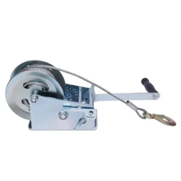 Cabrestante manual para remolques, camiones, coches, barcos, remolques, remolques, 1588kg/3500Lbs, 10 metros de cuerda