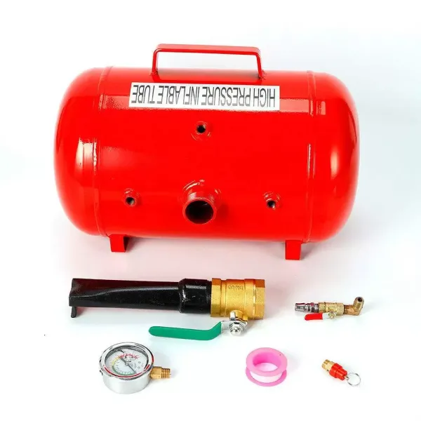 Inflador de neumáticos Booster de 20 L para neumáticos, inflador de aire y cannon, juego de ayuda de llenado de neumáticos (20 L/5 Gallones) Inflador de neumáticos Booster de 20 L para neumáticos, inflador de aire y cannon, juego de ayuda de llenado de neumáticos (20 L/5 Gallones)