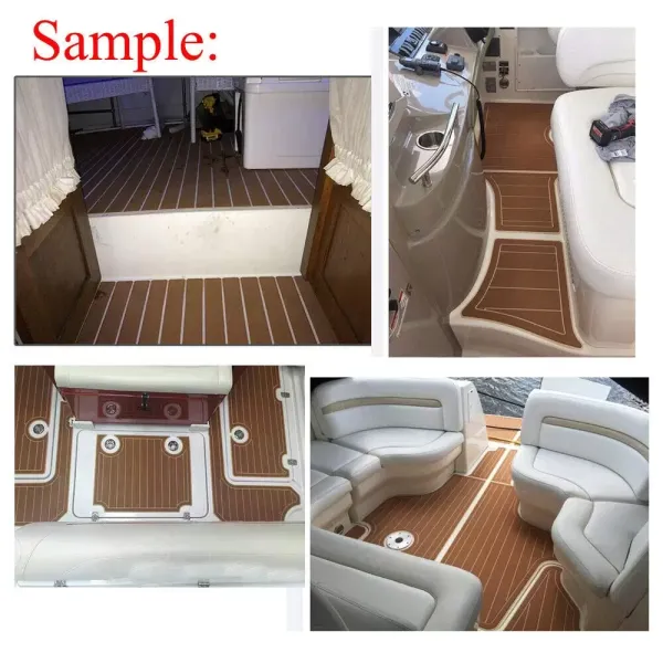 Revestimiento de suelo de espuma EVA autoadhesiva para barcos (240 x 90 x 0,6 cm) Revestimiento de suelo de espuma EVA autoadhesiva para barcos (240 x 90 x 0,6 cm)