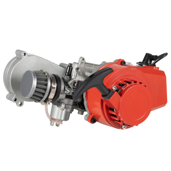 49cc 2 tiempos Pull Start Motor Refrigeración por aire Motor de carreras Mini Dirt Bike ATV