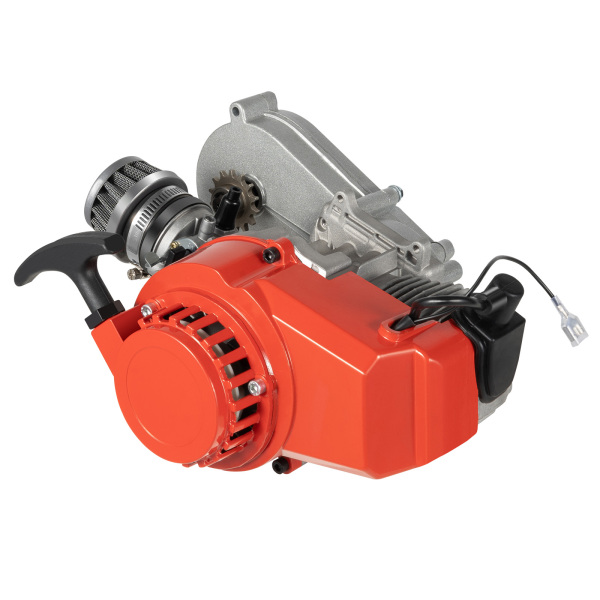 49cc 2 tiempos Pull Start Motor Refrigeración por aire Motor de carreras Mini Dirt Bike ATV