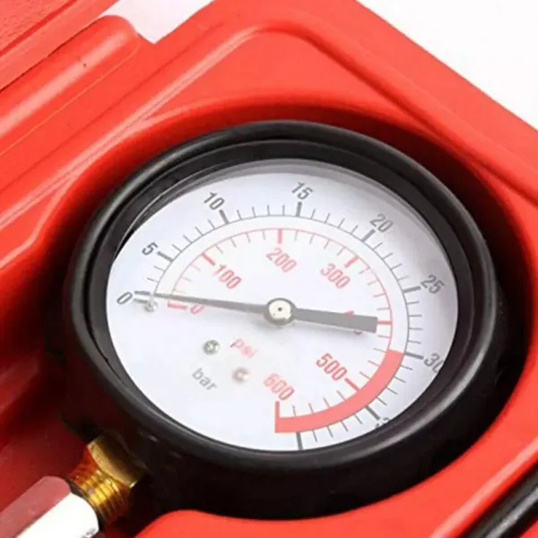 CNCEST Juego de comprobador de compresión para motores de gasolina y diésel (40 bar)
