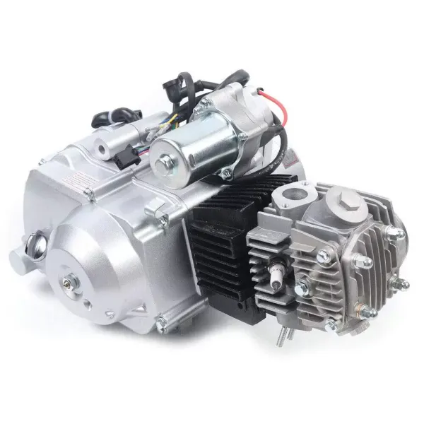 CNCEST Motor de 4 tiempos de 125 cc, 6 pulgadas, 3 marchas, motor completo, semiautomático con arranque eléctrico CDI para kart, quad, Dirt Bike, ATV