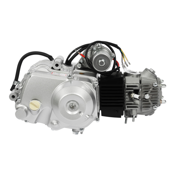 CNCEST Motor de 4 tiempos de 125 cc, 6 pulgadas, 3 marchas, motor completo, semiautomático con arranque eléctrico CDI para kart, quad, Dirt Bike, ATV