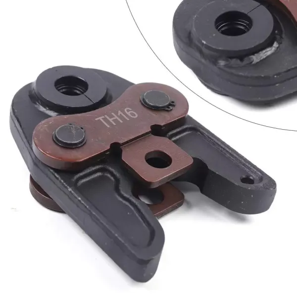 Pinzas de prensado de mandíbula TH 16 mm Pinzas de prensado de mandíbulas para tubos compuestos Pinzas de prensado de mandíbula TH 16 mm Pinzas de prensado de mandíbulas para tubos compuestos