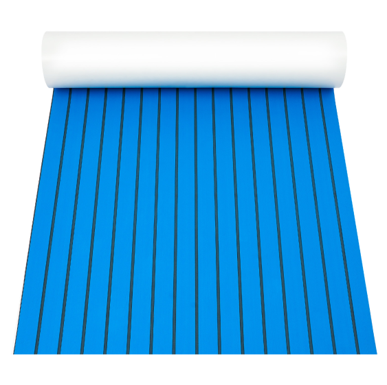 Alfombrilla de espuma, antideslizante, para barcos y barcos, autoadhesiva, madera de teca, suelo de yate