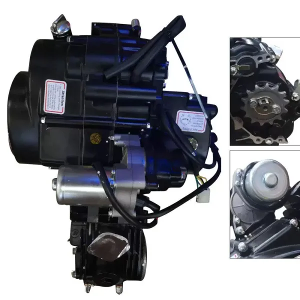 Motor ATV Go Kart – Motor CDI de 4 tiempos de 110CC, motor refrigerado por aire, motor con arranque eléctrico inverso