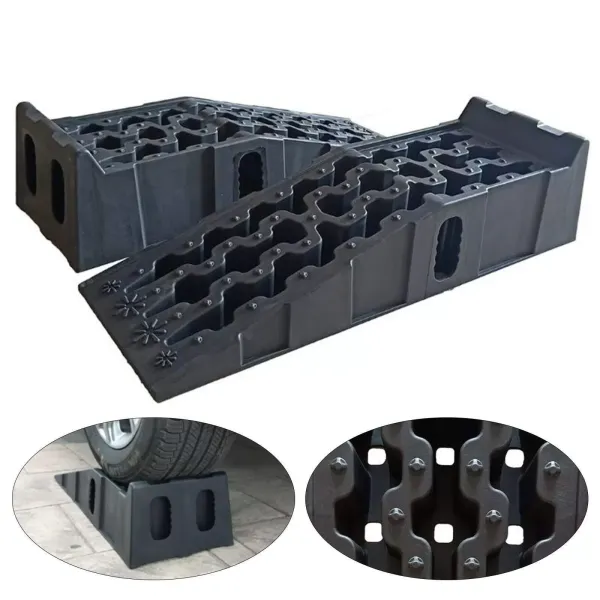 CNCEST 1 par de rampas de coche de 7,25 toneladas / 16000 lbs para coche, para vehículos con poca distancia en el suelo CNCEST 1 par de rampas de coche de 7,25 toneladas / 16000 lbs para coche, para vehículos con poca distancia en el suelo