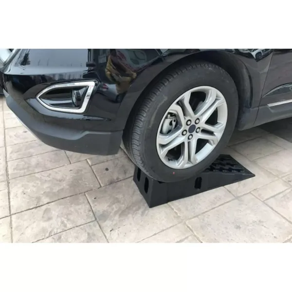 CNCEST 1 par de rampas de coche de 7,25 toneladas / 16000 lbs para coche, para vehículos con poca distancia en el suelo