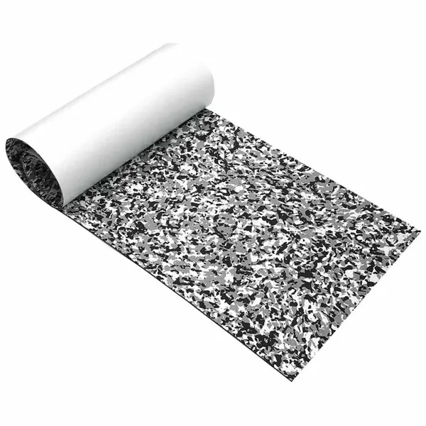Suelo de espuma EVA para suelo de teca, autoadhesivo, para barcos y yates, color gris, 240 cm x 90 cm x 6 mm