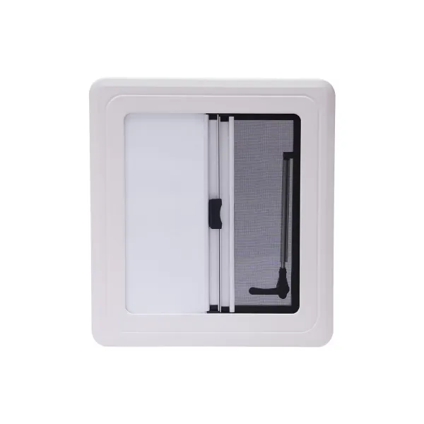 Ventana de exposición, para evitar mosquitos y protección solar, ventanas laterales para caravanas o caravanas, MG16RW (45 x 50 cm)