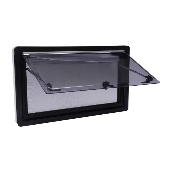 Ventana lateral para caravana, ventana de exhibición, ventana plegable, ventana para caravana, furgoneta,furgoneta, RV (90 x 50 cm)