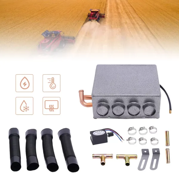 Calentador de aire (12 V, cobre, 8 A)