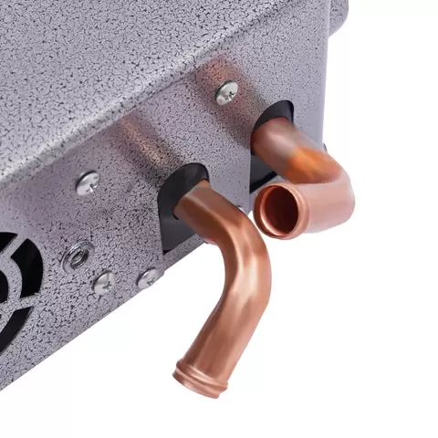 Calentador de aire (12 V, cobre, 8 A)