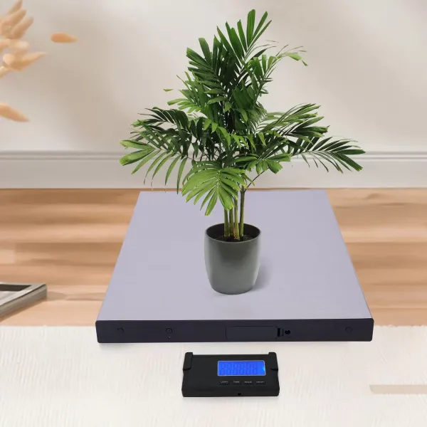 Báscula digital de paquetes, 180 kg/397 libras, báscula de plataforma de alta precisión con indicador LED, de acero inoxidable Báscula digital de paquetes, 180 kg/397 libras, báscula de plataforma de alta precisión con indicador LED, de acero inoxidable