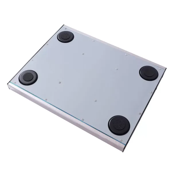 Báscula digital de paquetes, 180 kg/397 libras, báscula de plataforma de alta precisión con indicador LED, de acero inoxidable Báscula digital de paquetes, 180 kg/397 libras, báscula de plataforma de alta precisión con indicador LED, de acero inoxidable