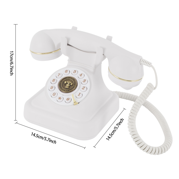 Teléfono antiguo Ms-302, teléfonos fijos retro, teléfono retro para decoración de oficina en casa