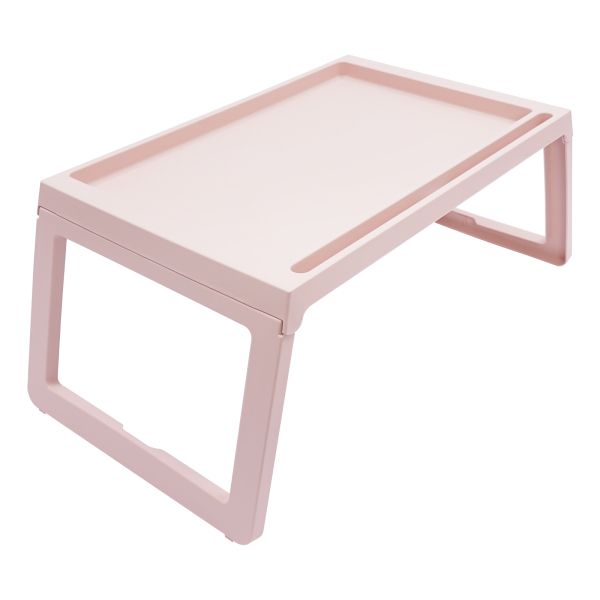 Juego de 4, Mesa Bandeja de Cama con Patas Plegables, Mesa Bandeja de Cama Plegable, Bandejas para Servir Comida, Rosa Juego de 4, Mesa Bandeja de Cama con Patas Plegables, Mesa Bandeja de Cama Plegable, Bandejas para Servir Comida, Rosa