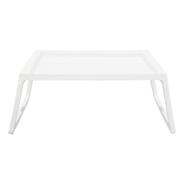 Juego de 4, Mesa Bandeja de Cama con Patas Plegables, Mesa Bandeja de Cama Plegable con, Bandejas para Servir Comida